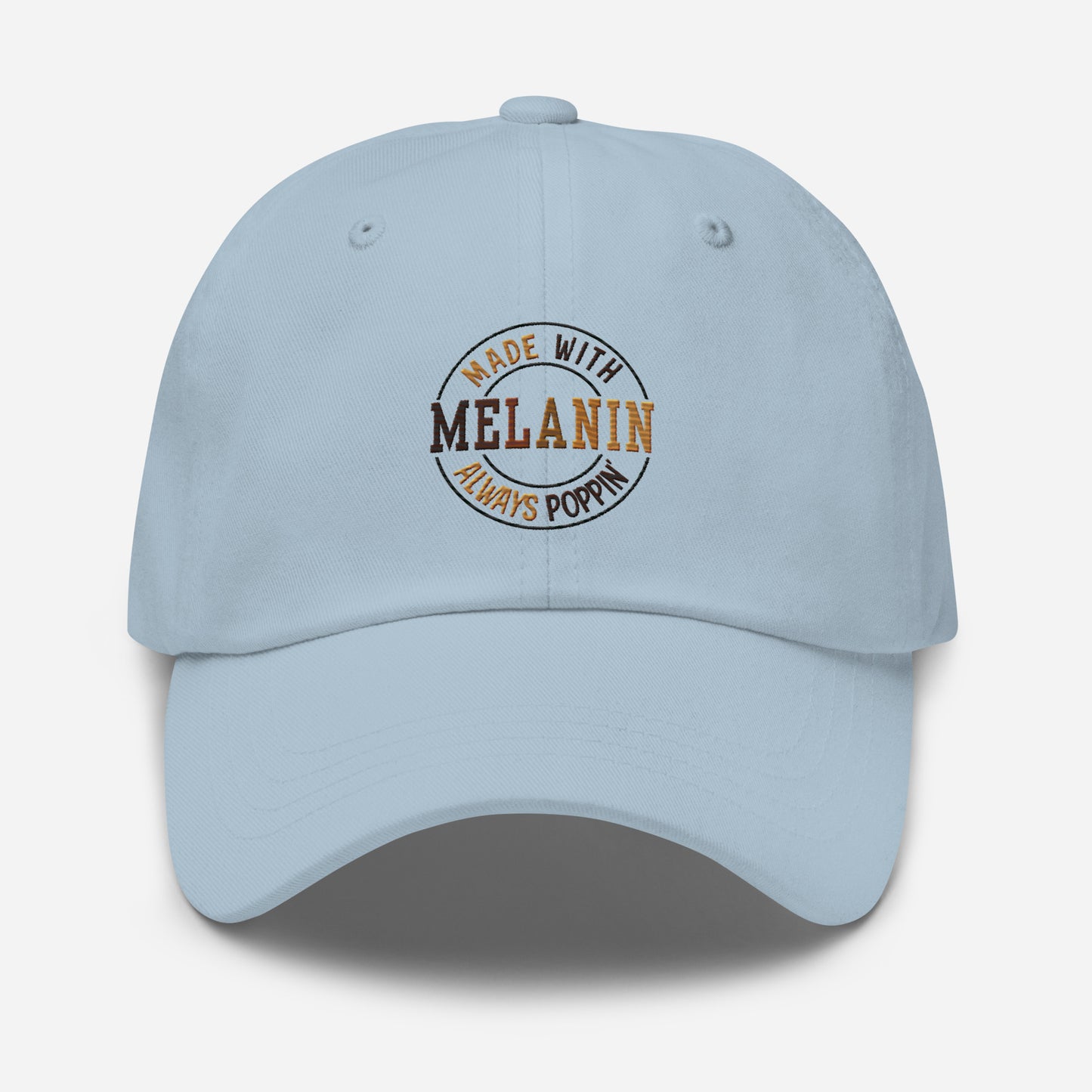 "Melanin Poppin" Classic Dad Hat