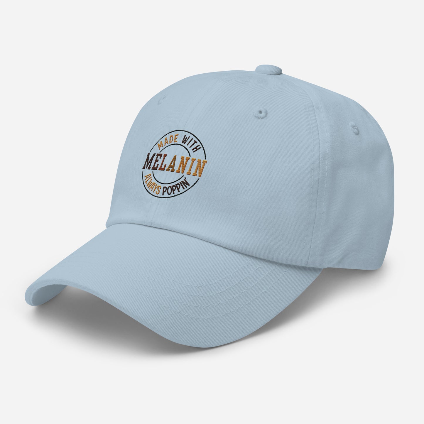 "Melanin Poppin" Classic Dad Hat