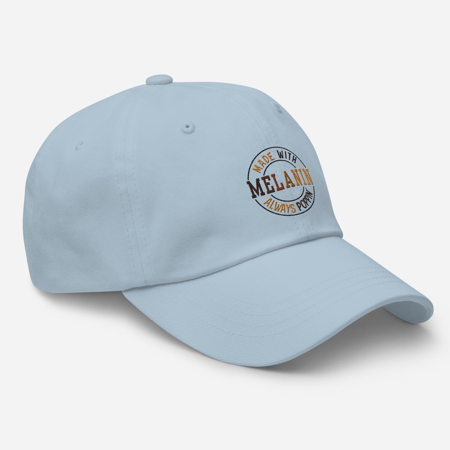 "Melanin Poppin" Classic Dad Hat