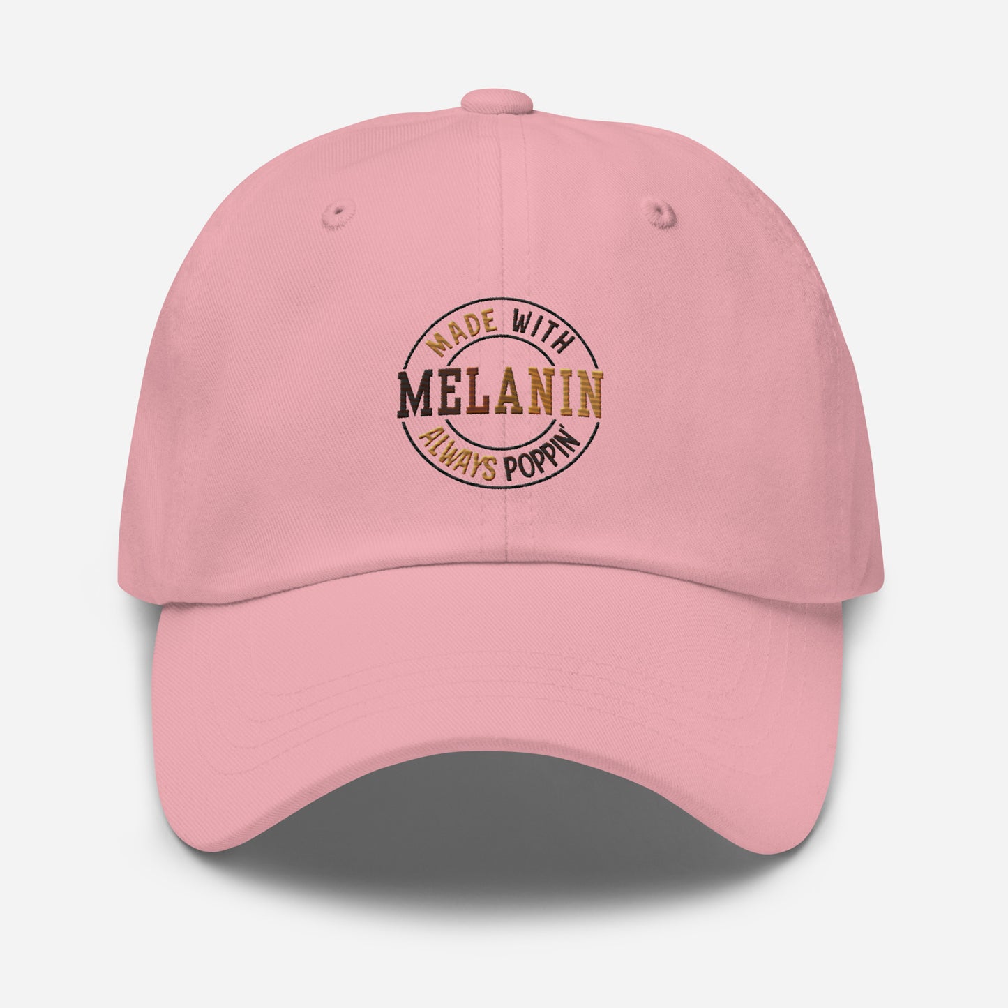 "Melanin Poppin" Classic Dad Hat