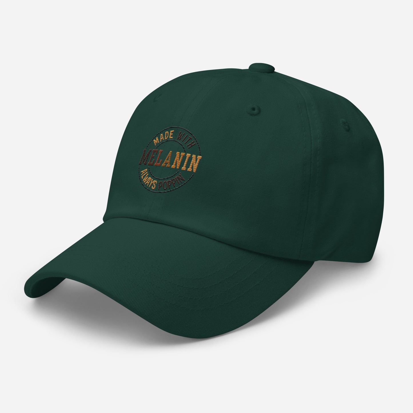 "Melanin Poppin" Classic Dad Hat