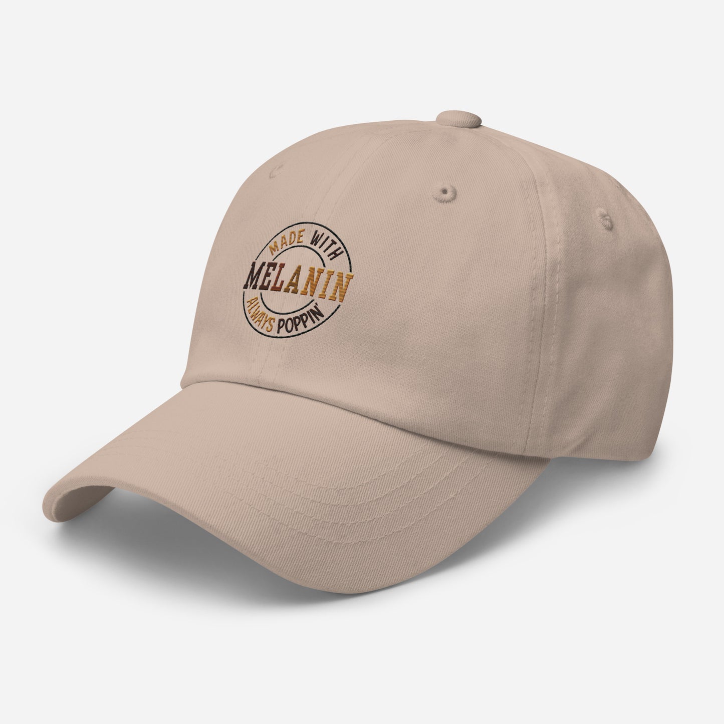 "Melanin Poppin" Classic Dad Hat