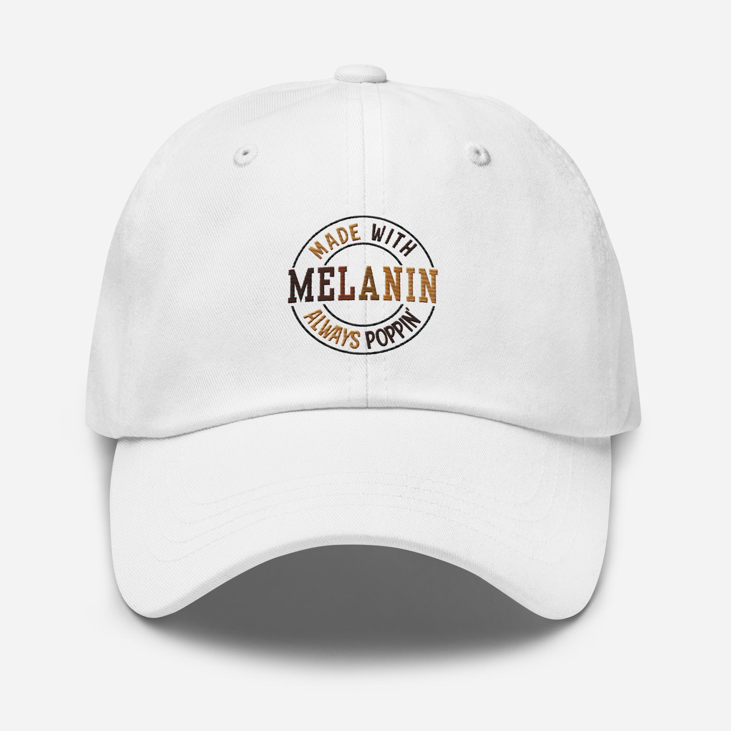 "Melanin Poppin" Classic Dad Hat