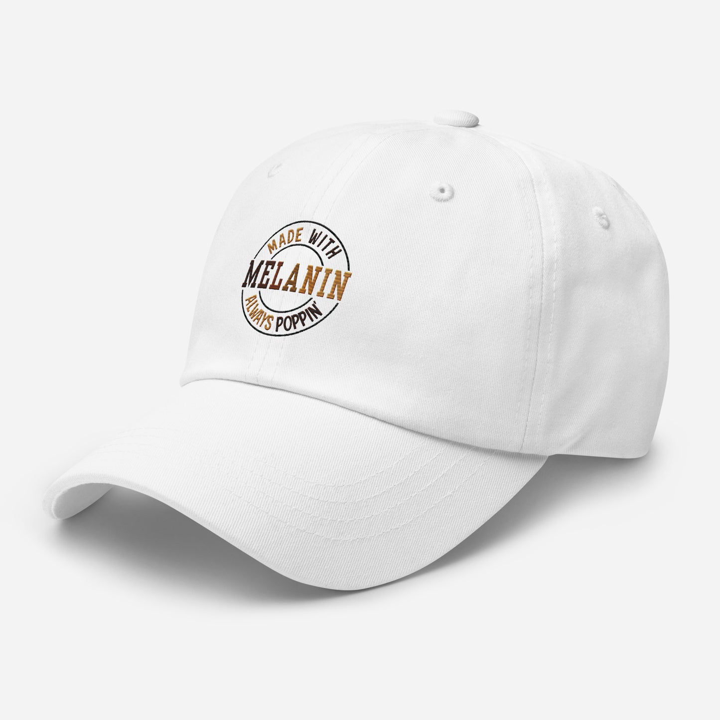 "Melanin Poppin" Classic Dad Hat