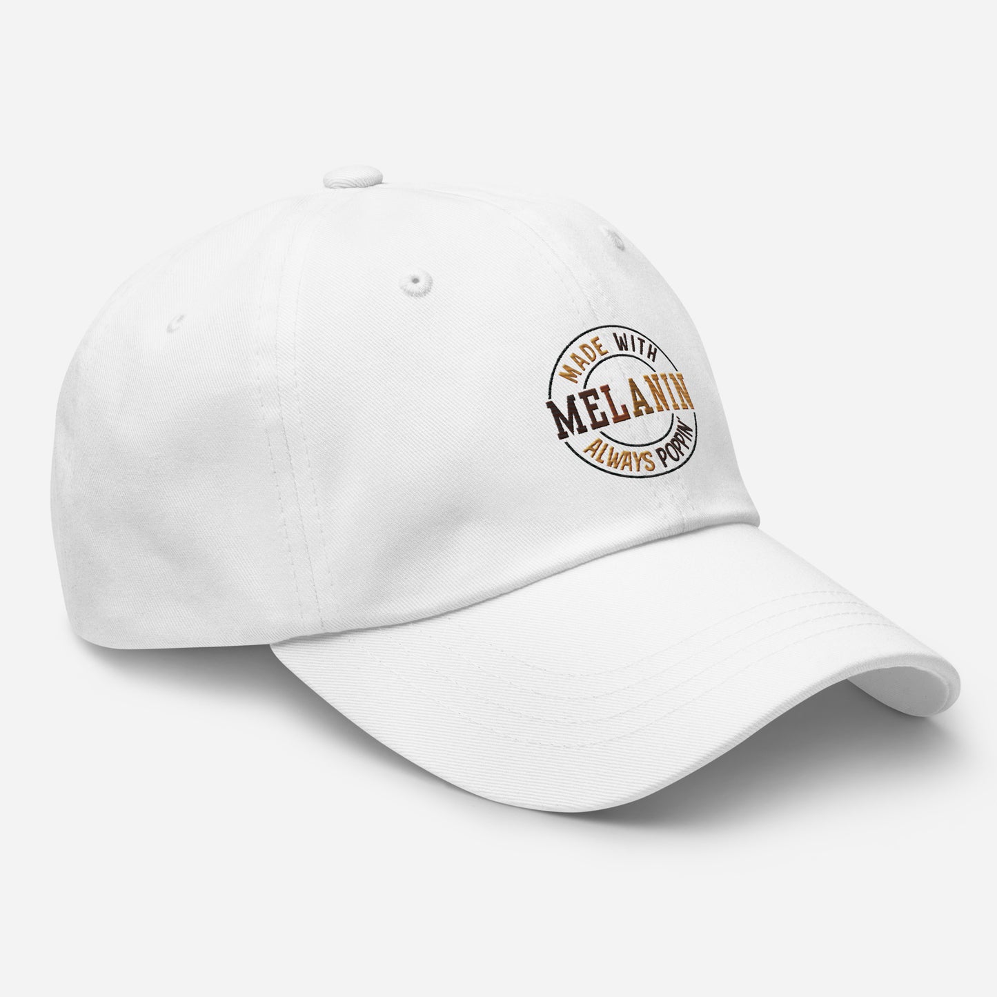 "Melanin Poppin" Classic Dad Hat