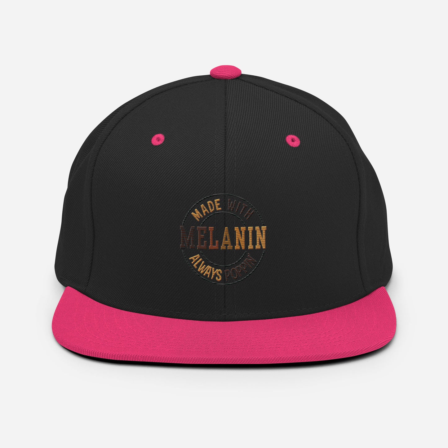 "Melanin Poppin" Snapback Hat