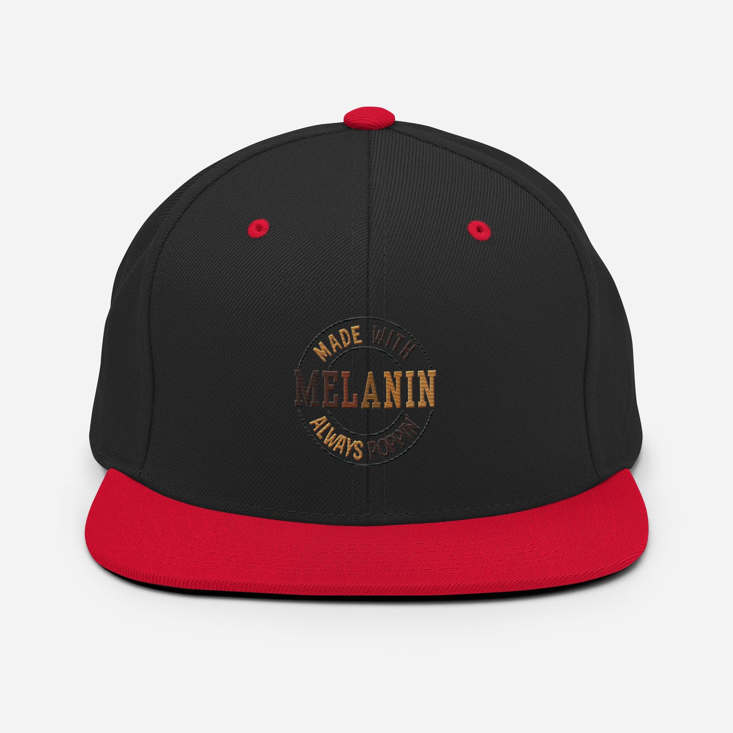 "Melanin Poppin" Snapback Hat