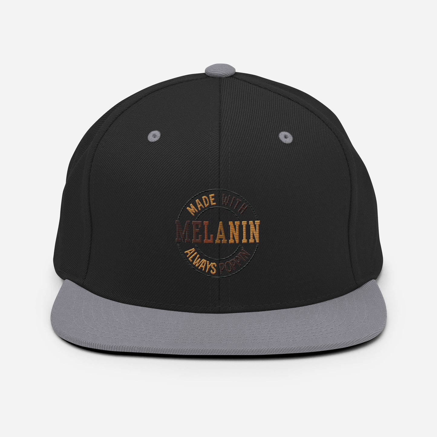 "Melanin Poppin" Snapback Hat