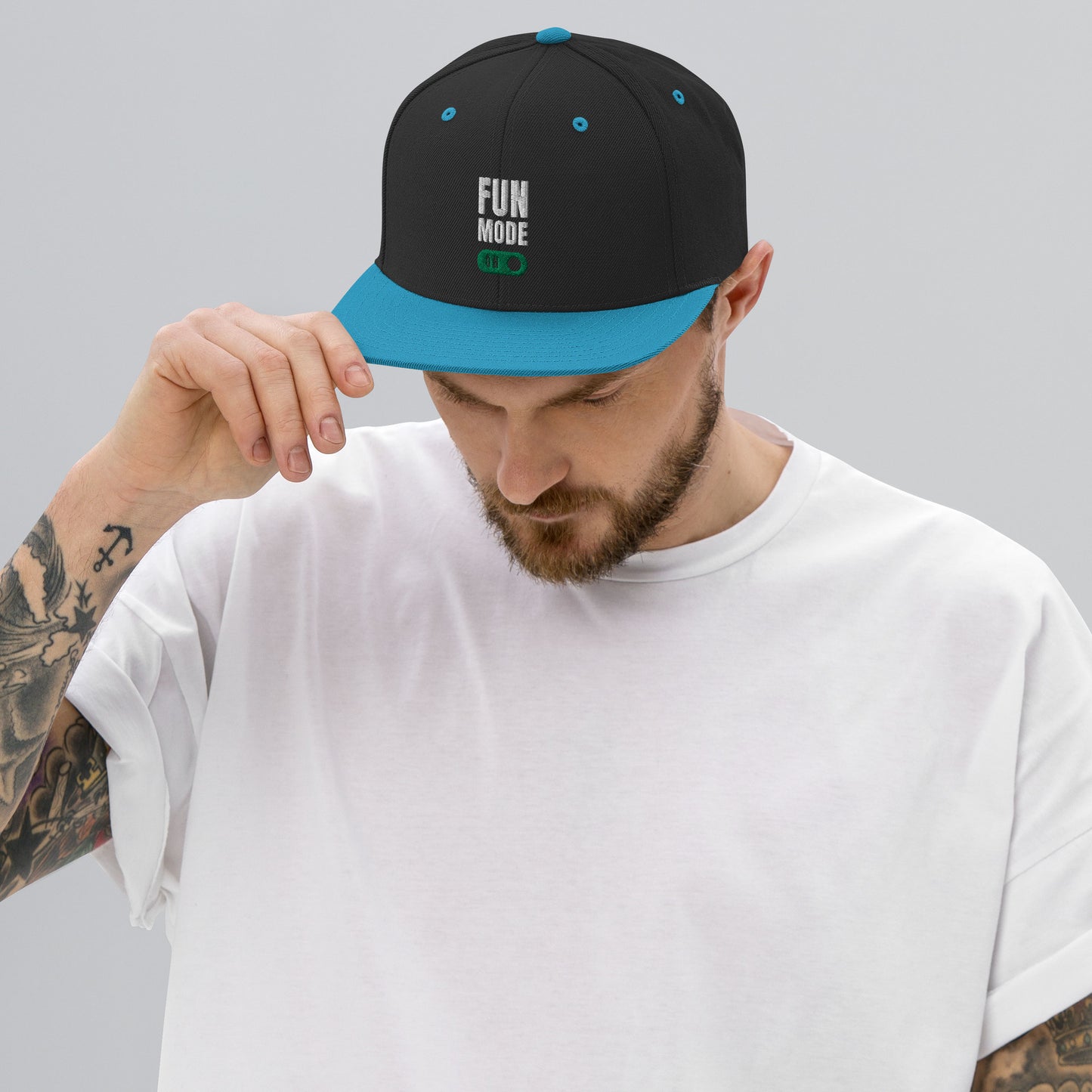 "Fun Mode" Classic Snapback Hat