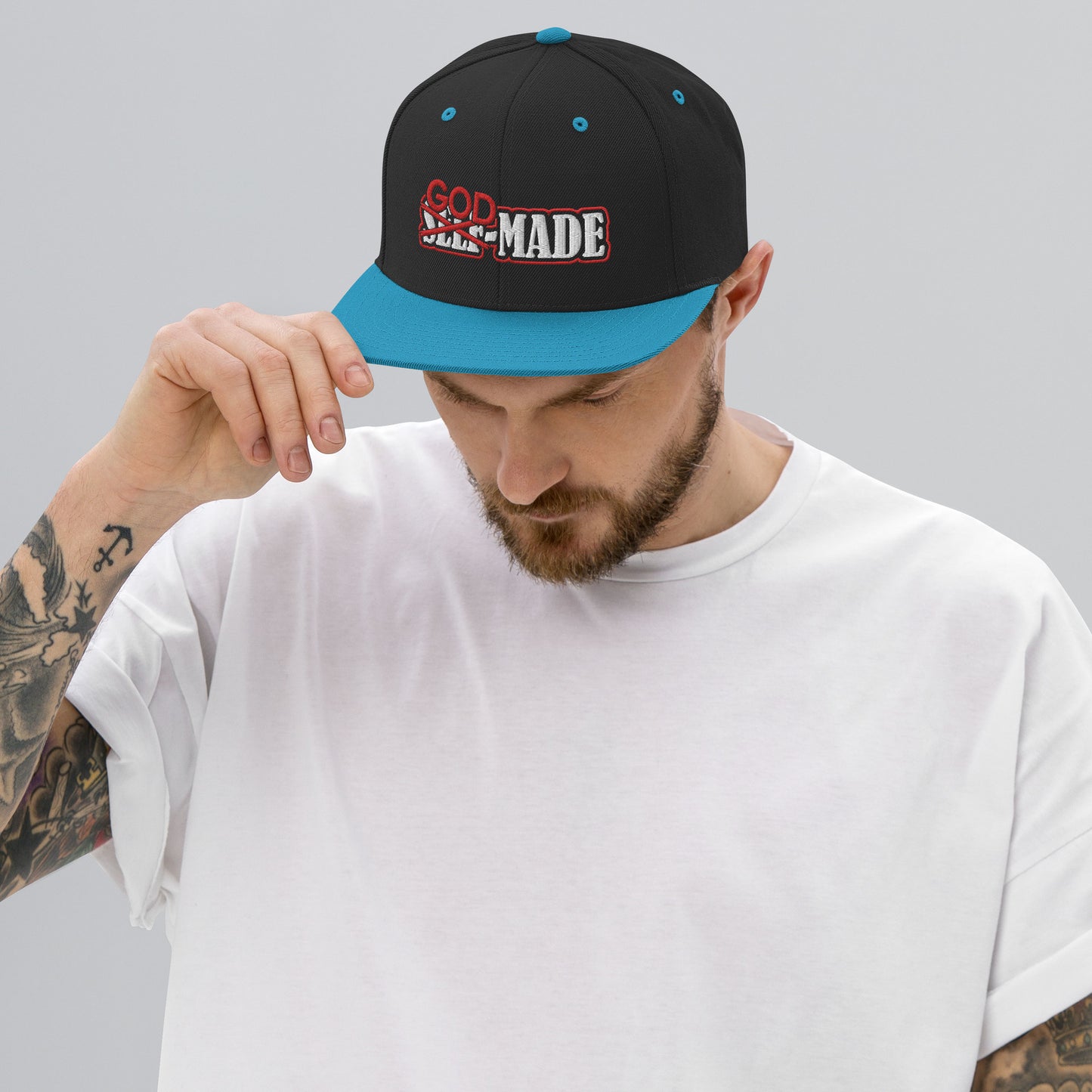 "God-Made" Snapback Hat