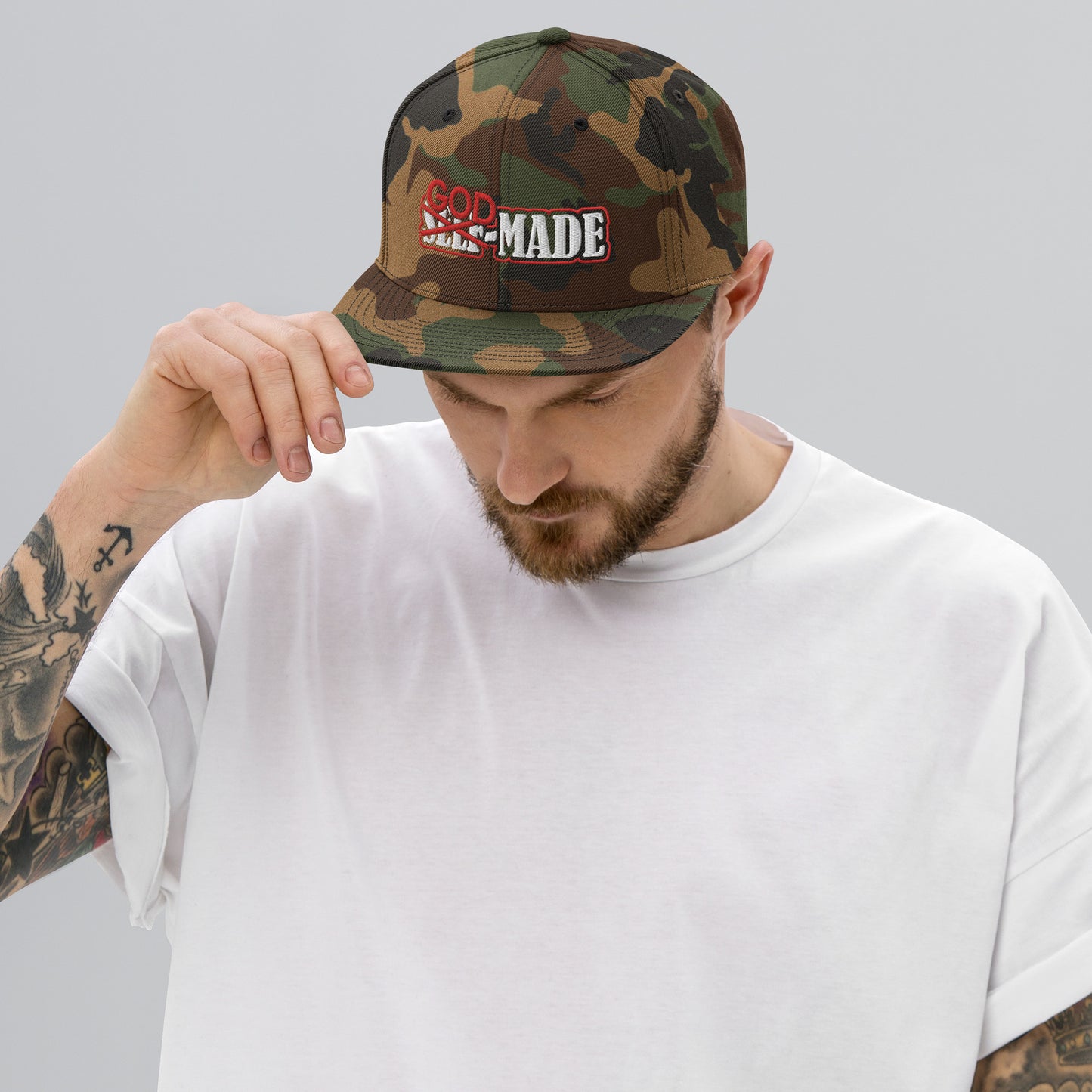 "God-Made" Snapback Hat