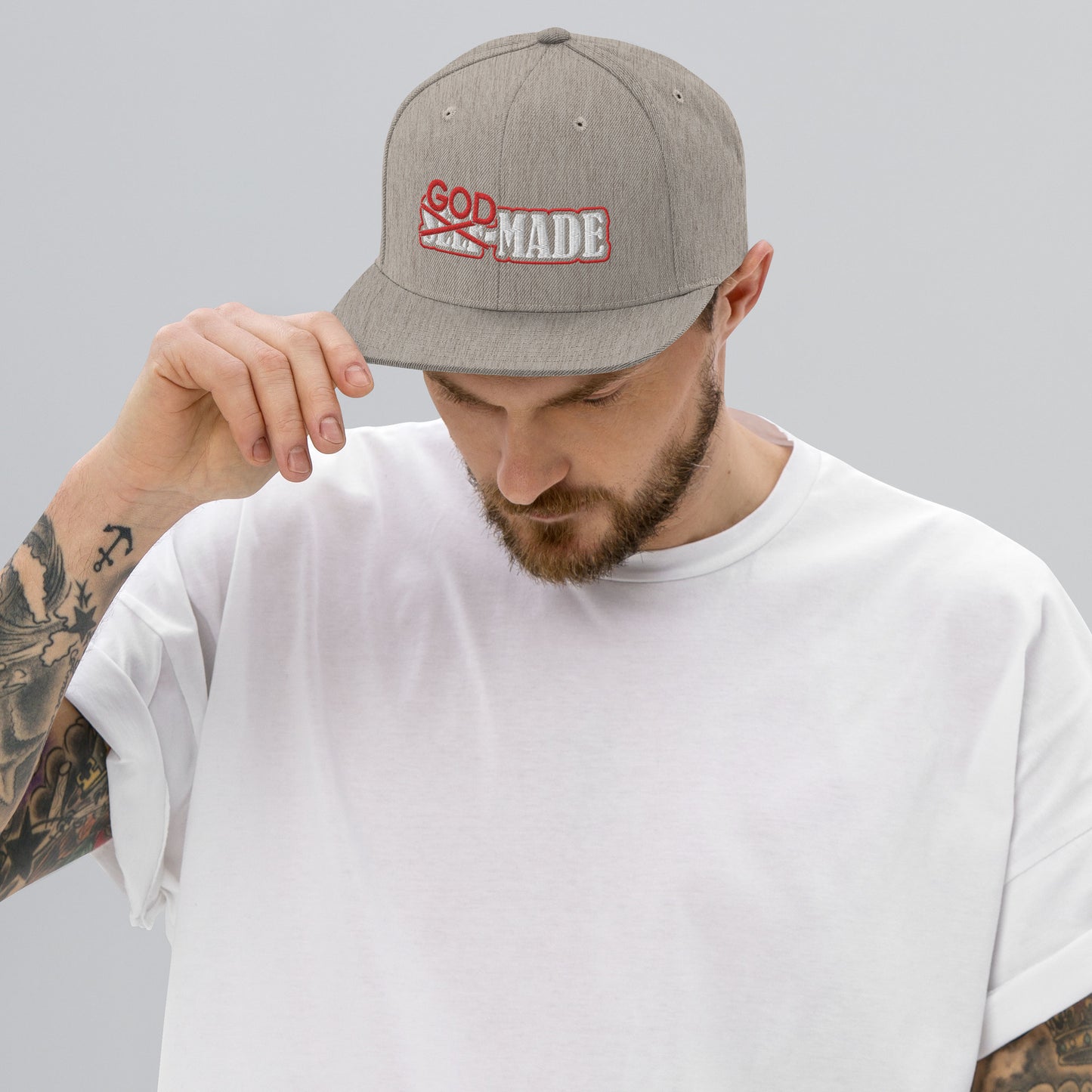 "God-Made" Snapback Hat