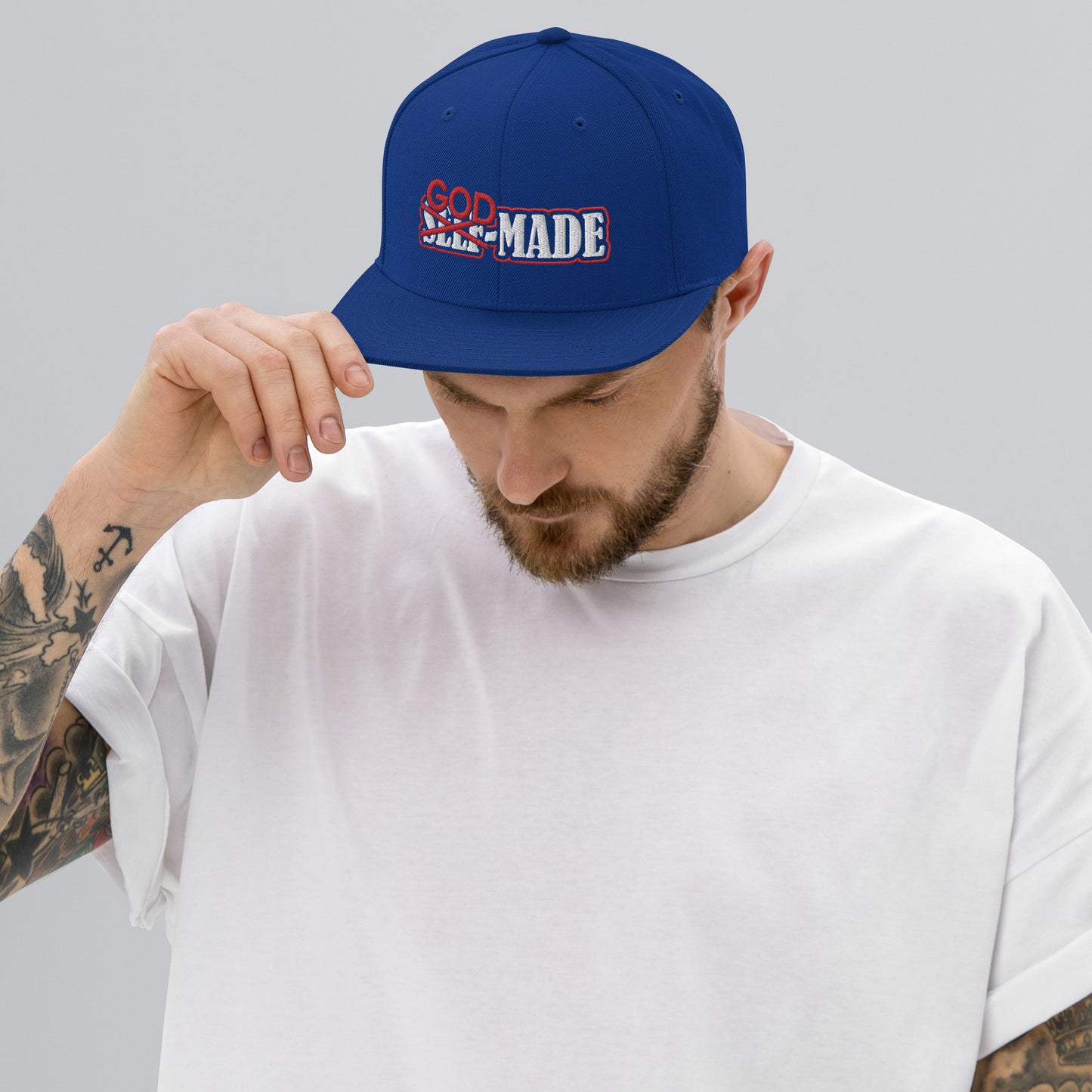 "God-Made" Snapback Hat