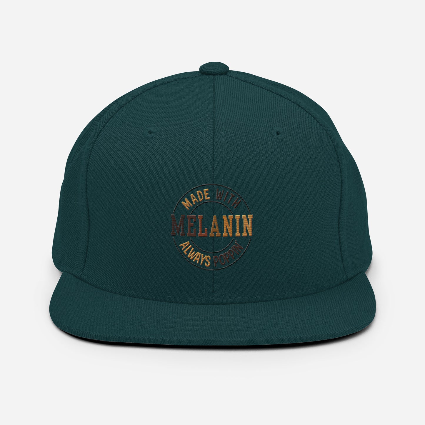 "Melanin Poppin" Snapback Hat