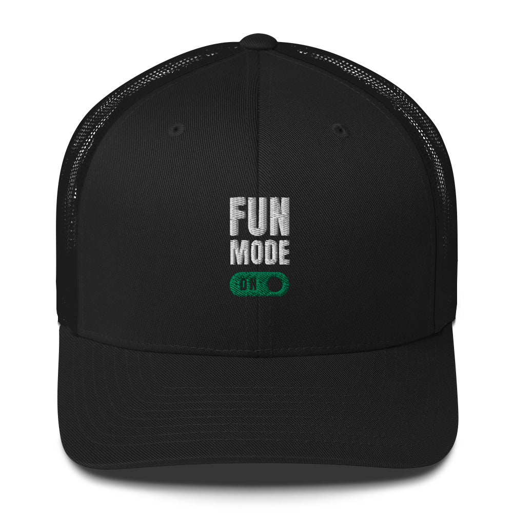 "Fun Mode" Trucker Cap