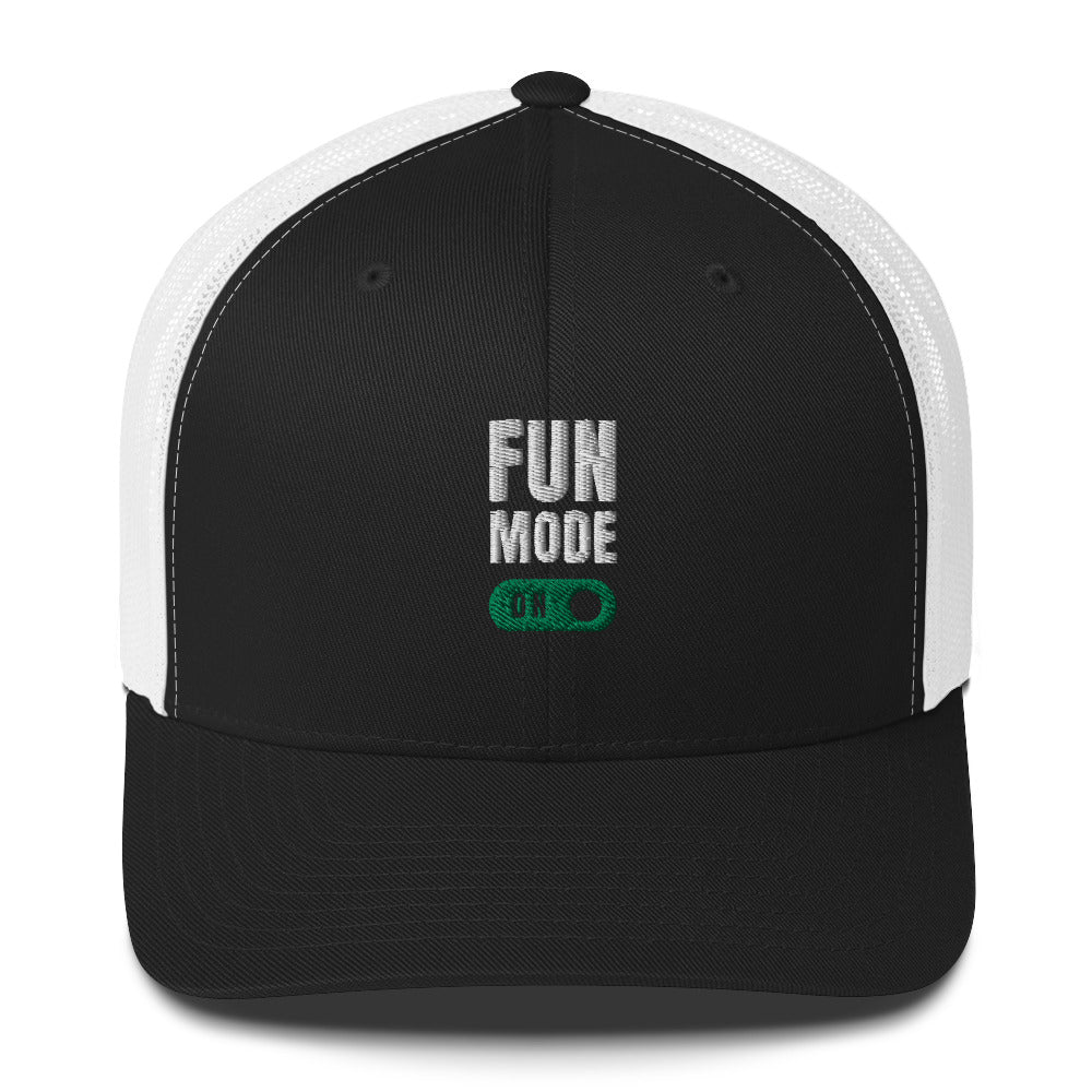 "Fun Mode" Trucker Cap