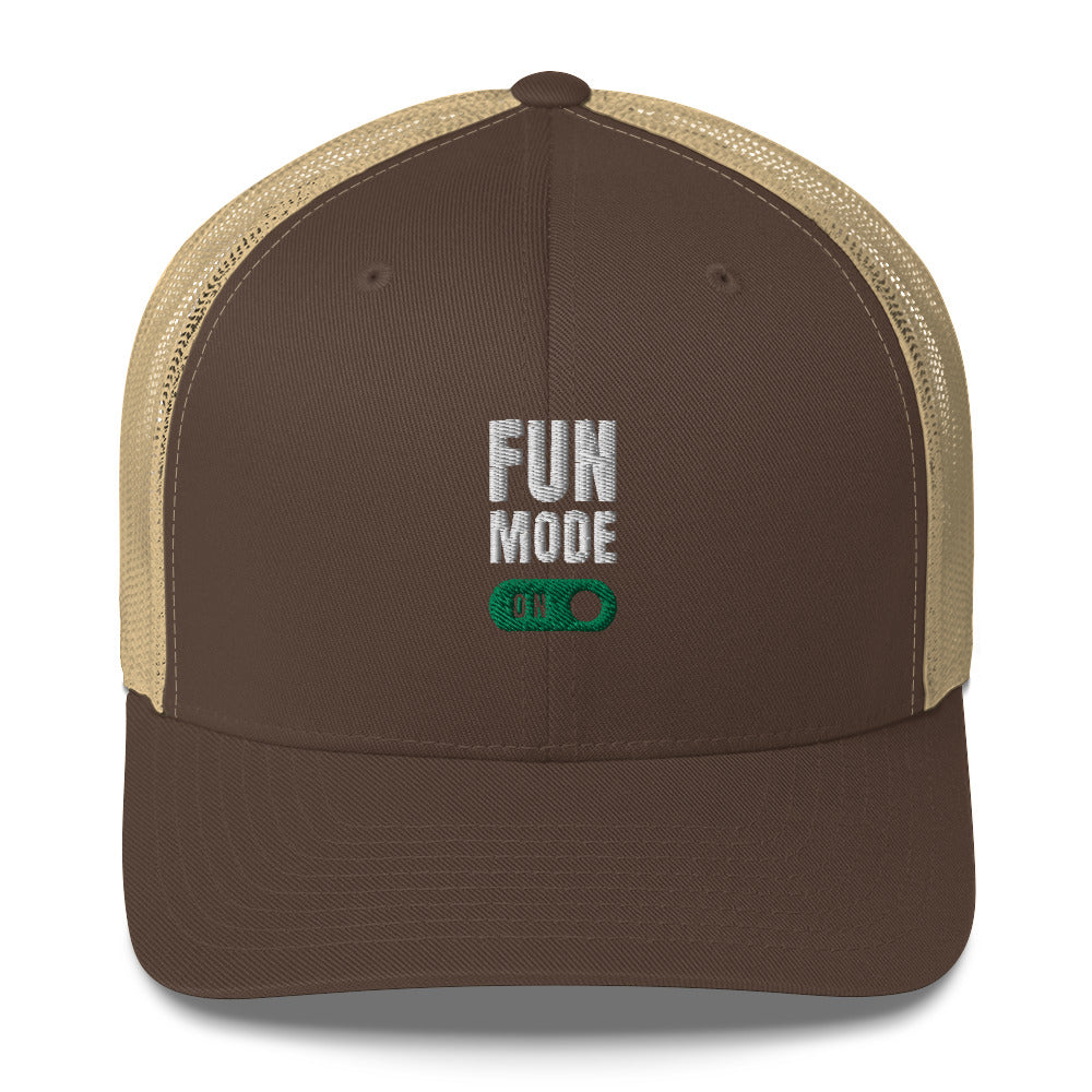 "Fun Mode" Trucker Cap