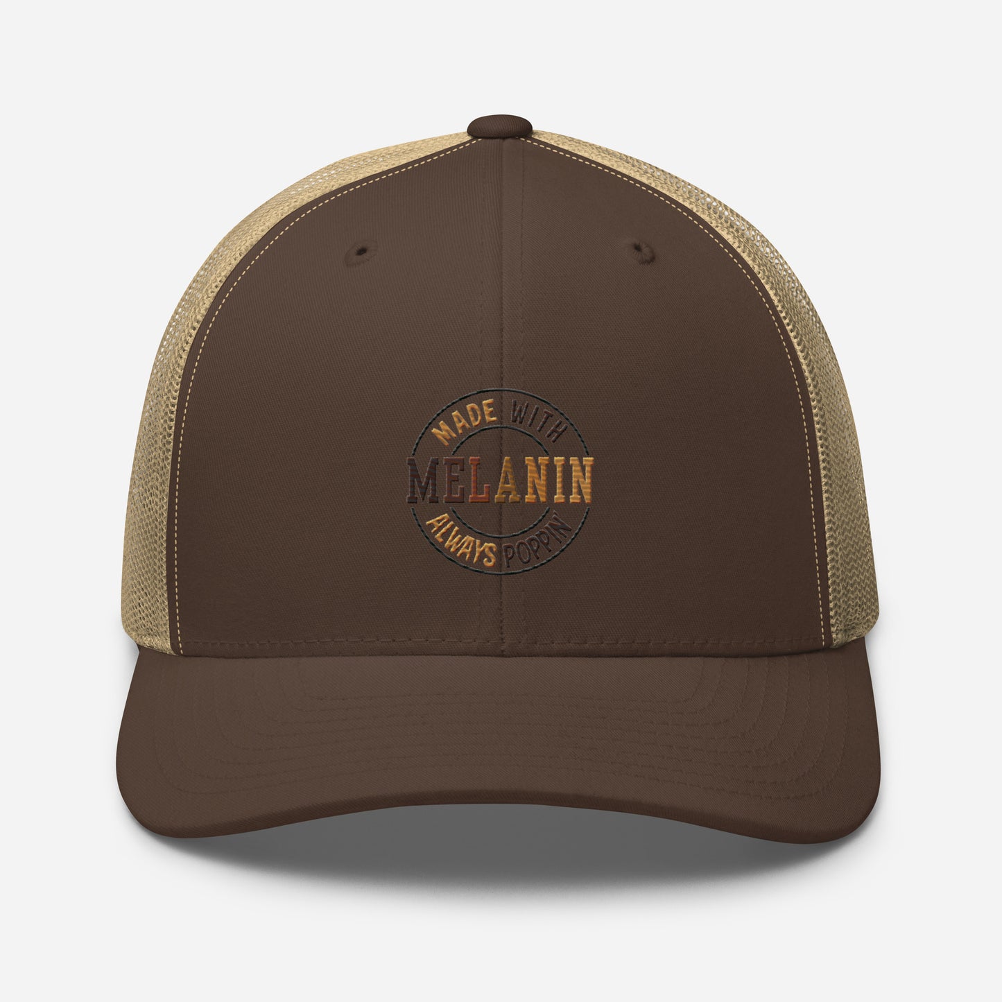 "Melanin Poppin" Trucker Cap