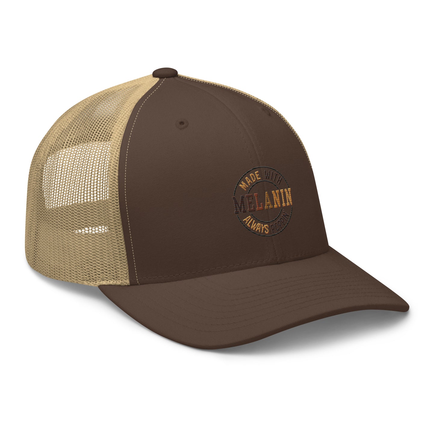 "Melanin Poppin" Trucker Cap