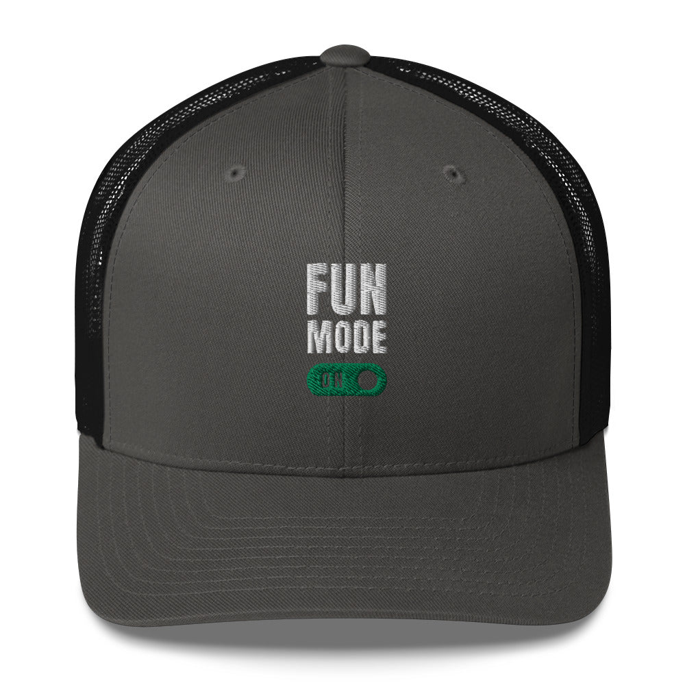 "Fun Mode" Trucker Cap