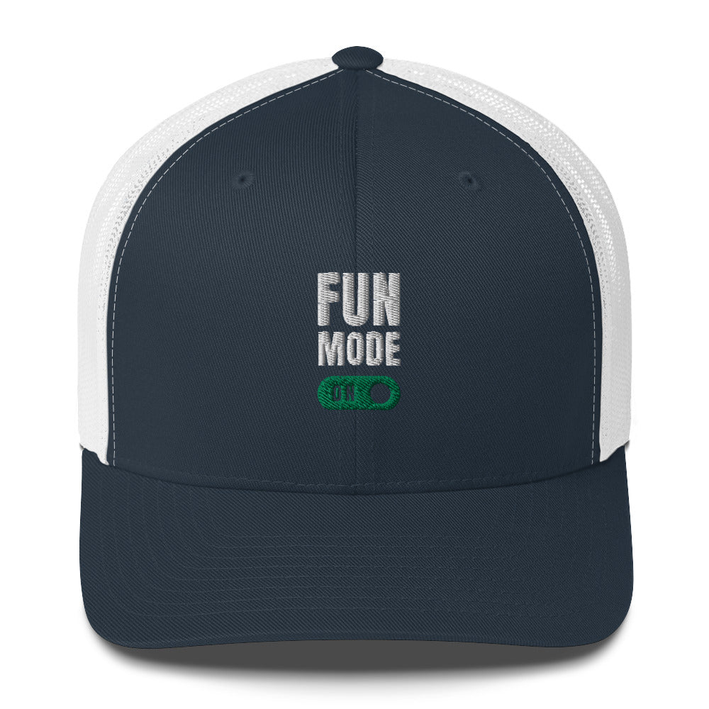 "Fun Mode" Trucker Cap