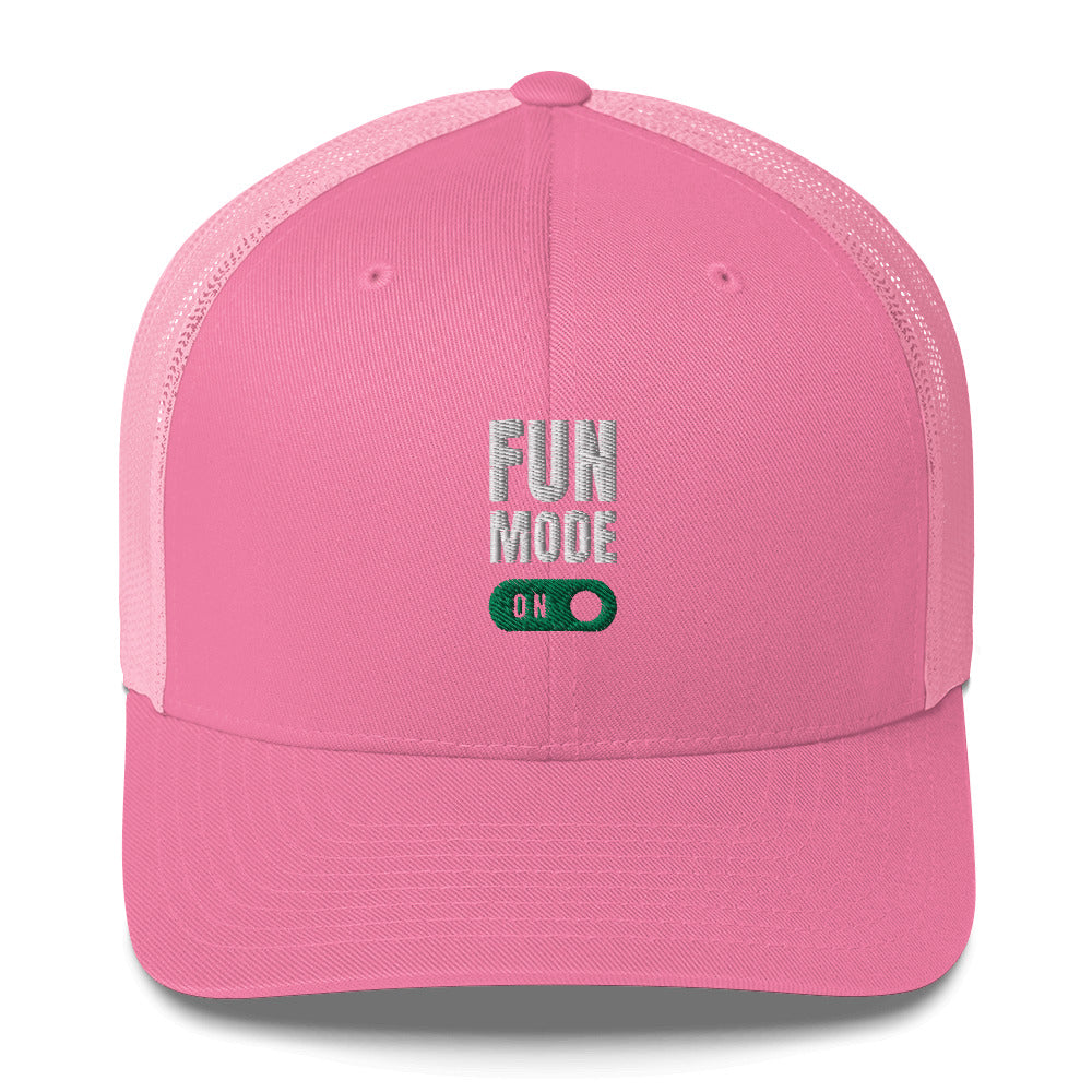 "Fun Mode" Trucker Cap